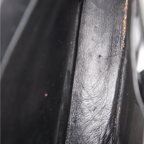 BALENCIAGA Calfskin Le Dix Medium Elegant Black Handbag - Picture 6 of 9